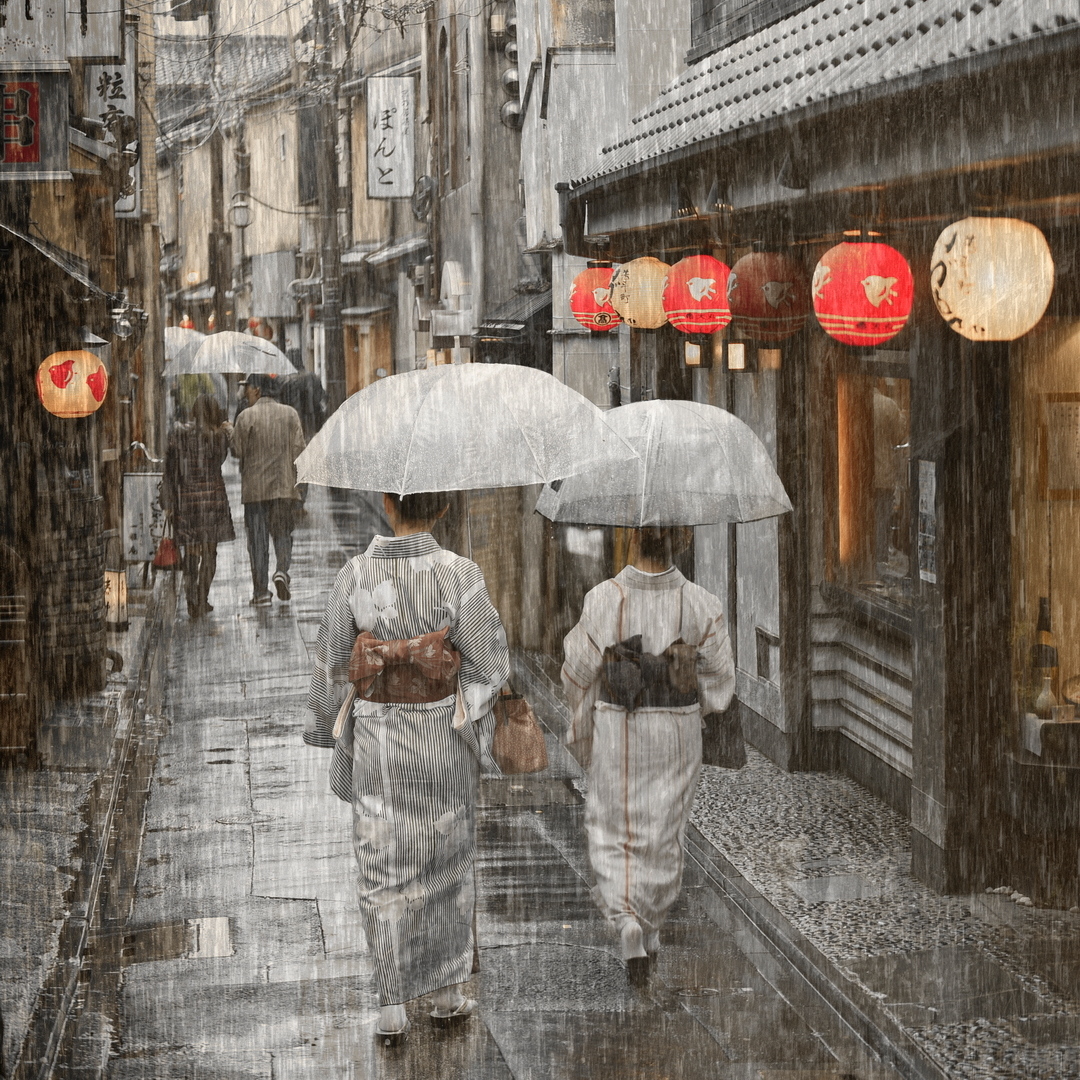 Rain over Gion