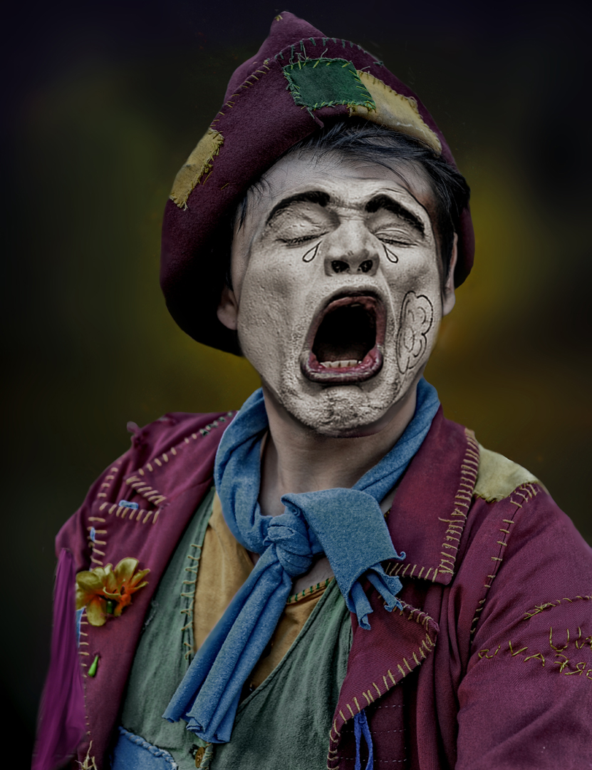 El grito del clown