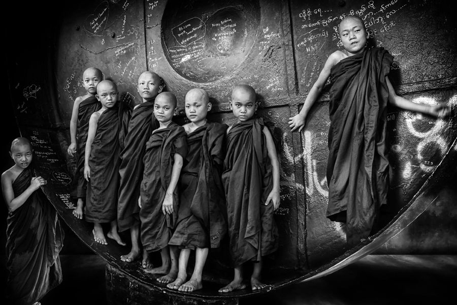 Nens budistes