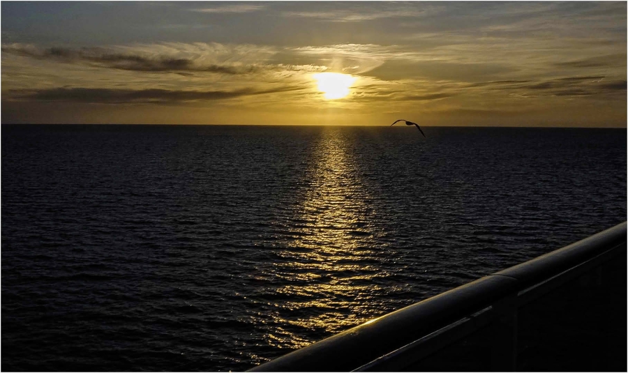 atardecer