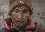 Jeep man in Lo Mantang