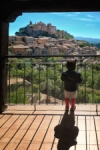 Bebe en Alquézar
